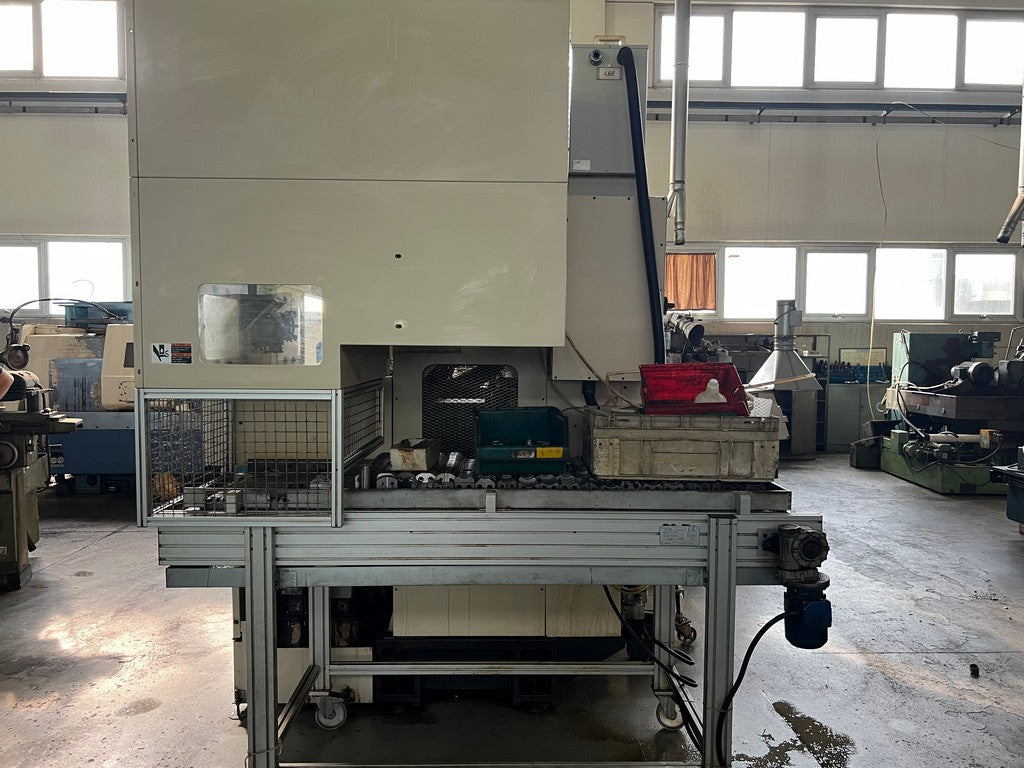 Tornio cnc bimandino frontale MURATEC MW 120G usato