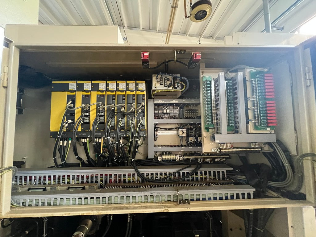 Tornio cnc bimandino frontale MURATEC MW 120G usato