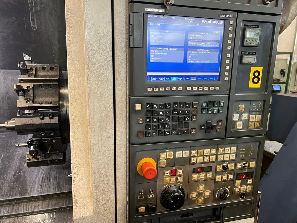 Tornio cnc motorizzato asse Y MORI SEIKI SL 2500 Y usato