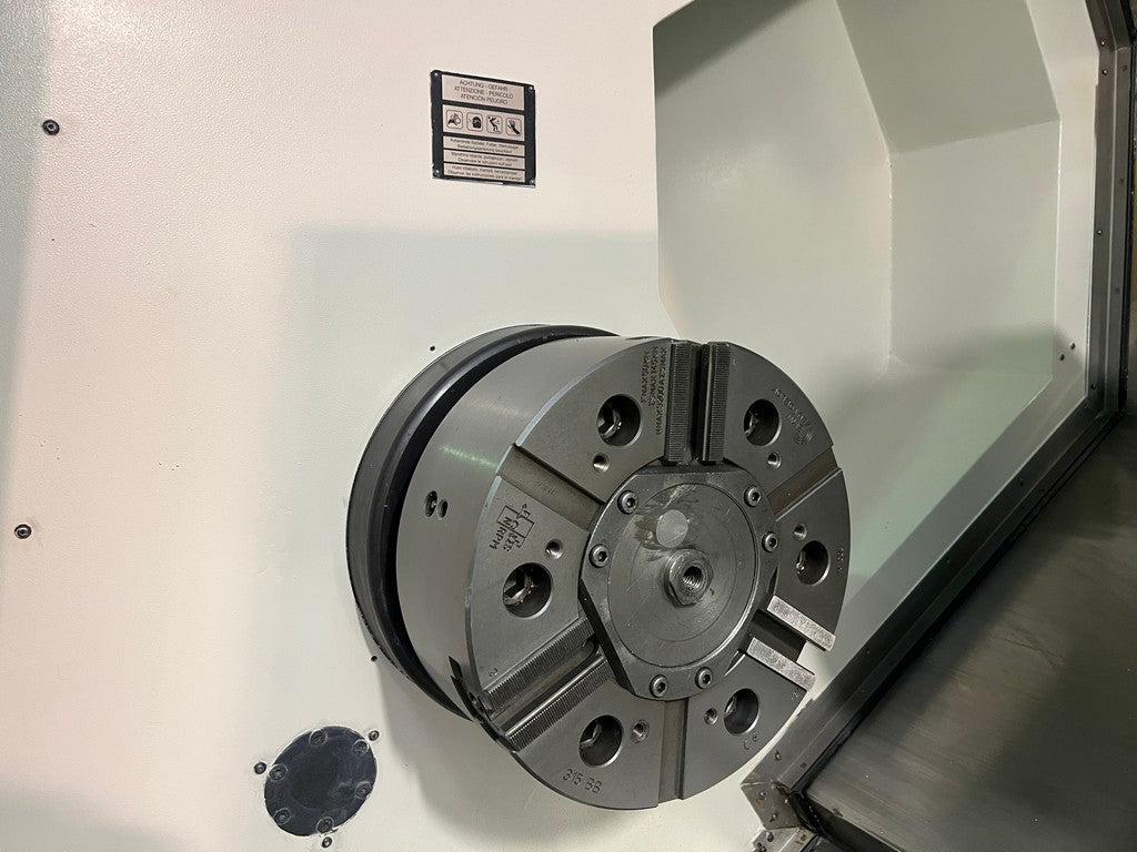 Tornio cnc motorizzato asse Y contromandrino SPINNER TC77 SMCY usato