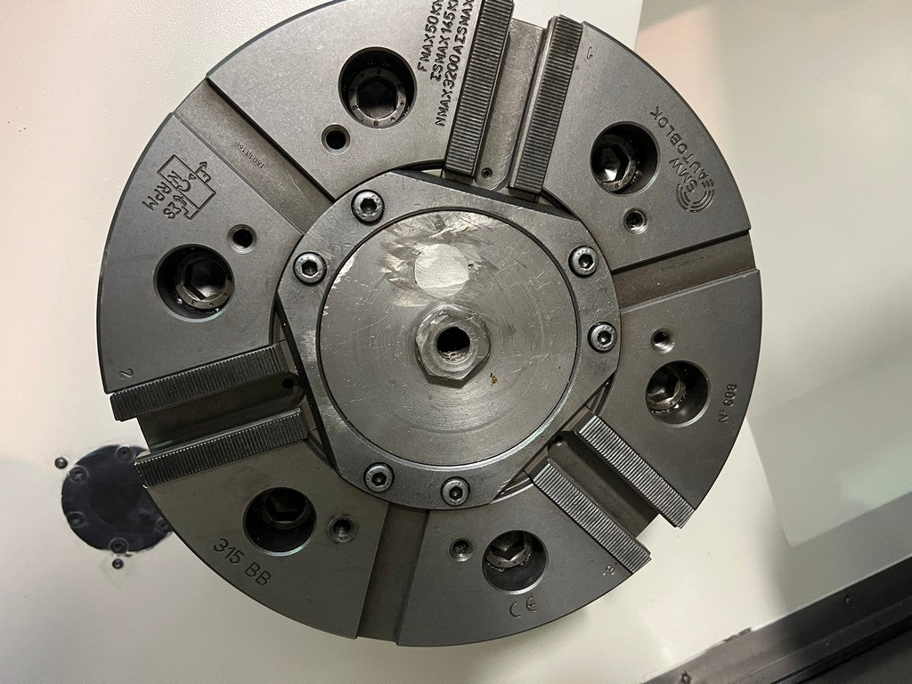 Tornio cnc motorizzato asse Y contromandrino SPINNER TC77 SMCY usato