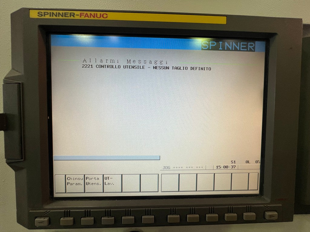 Tornio cnc motorizzato asse Y contromandrino SPINNER TC77 SMCY usato