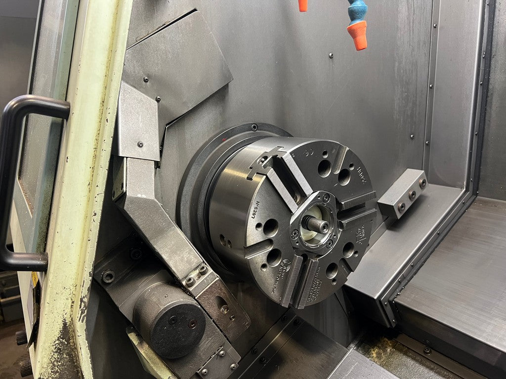 Tornio cnc motorizzato contromandrino BIGLIA B 501 YS usato