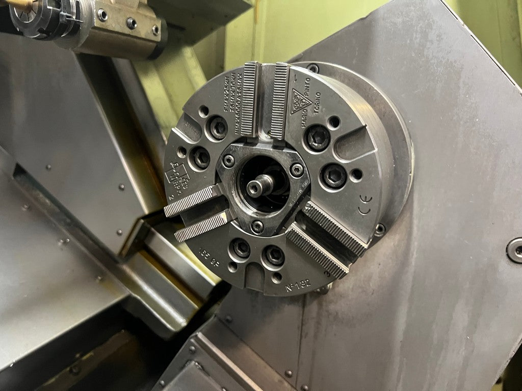 Tornio cnc motorizzato contromandrino BIGLIA B 501 YS usato
