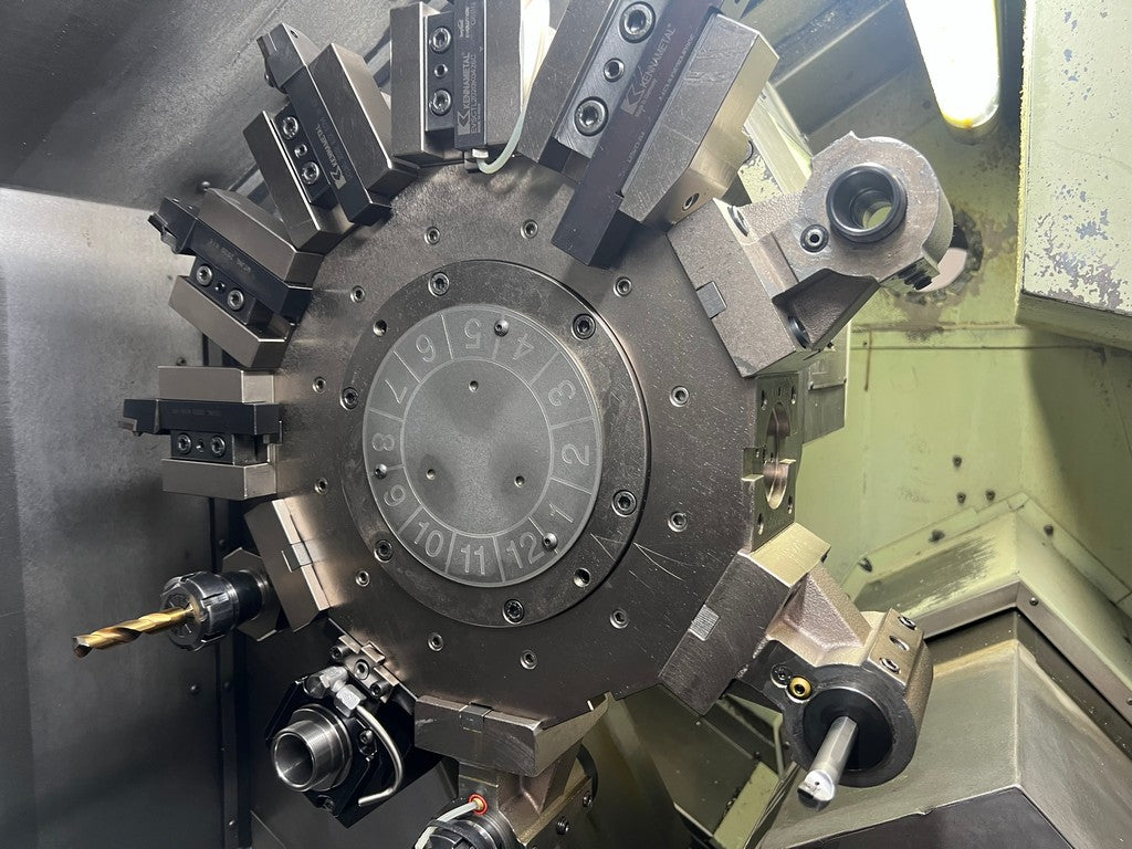 Tornio cnc motorizzato contromandrino BIGLIA B 501 YS usato
