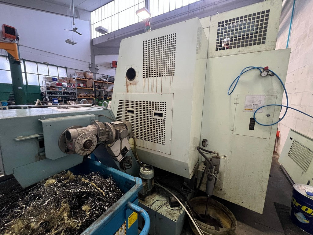 Tornio cnc motorizzato contromandrino BIGLIA B 501 YS usato