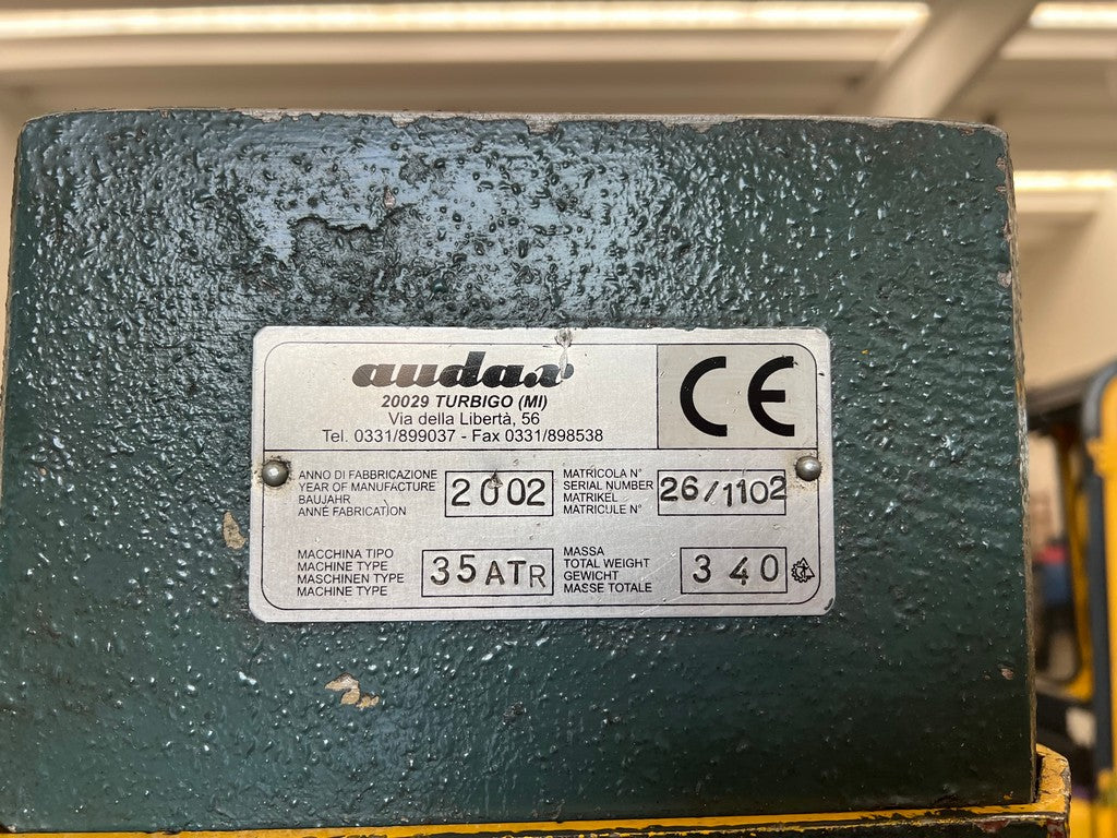 Trapano AUDAX 35 ATR usato a norme CE