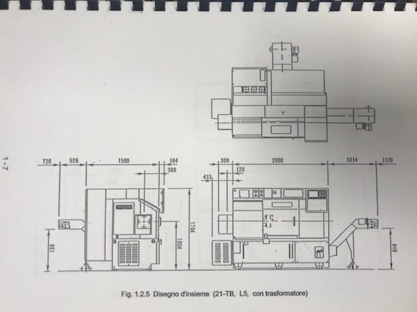 Tornio cnc 2 assi TAKISAWA TW 30 usato il Metalmeccanico Di M