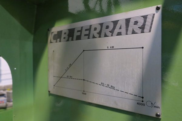Fresatrice a controllo numerico 4 assi CB Ferrari A13 usata RICONDIZIONATA il Metalmeccanico Di M