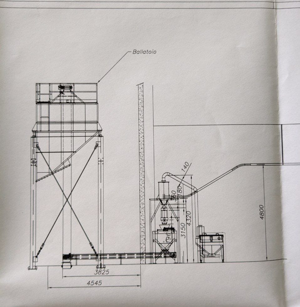 Impianto Gestione Truciolo con Silos 15 m³ e Centrifuga 500 kg/h – Recupero Olio il Metalmeccanico Di M