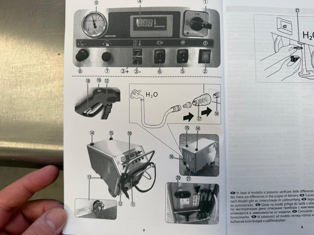 Generatore di vapore industriale Lavor GV Vesuvio 18 – 18 kW 10 bar – Usato il Metalmeccanico Di M