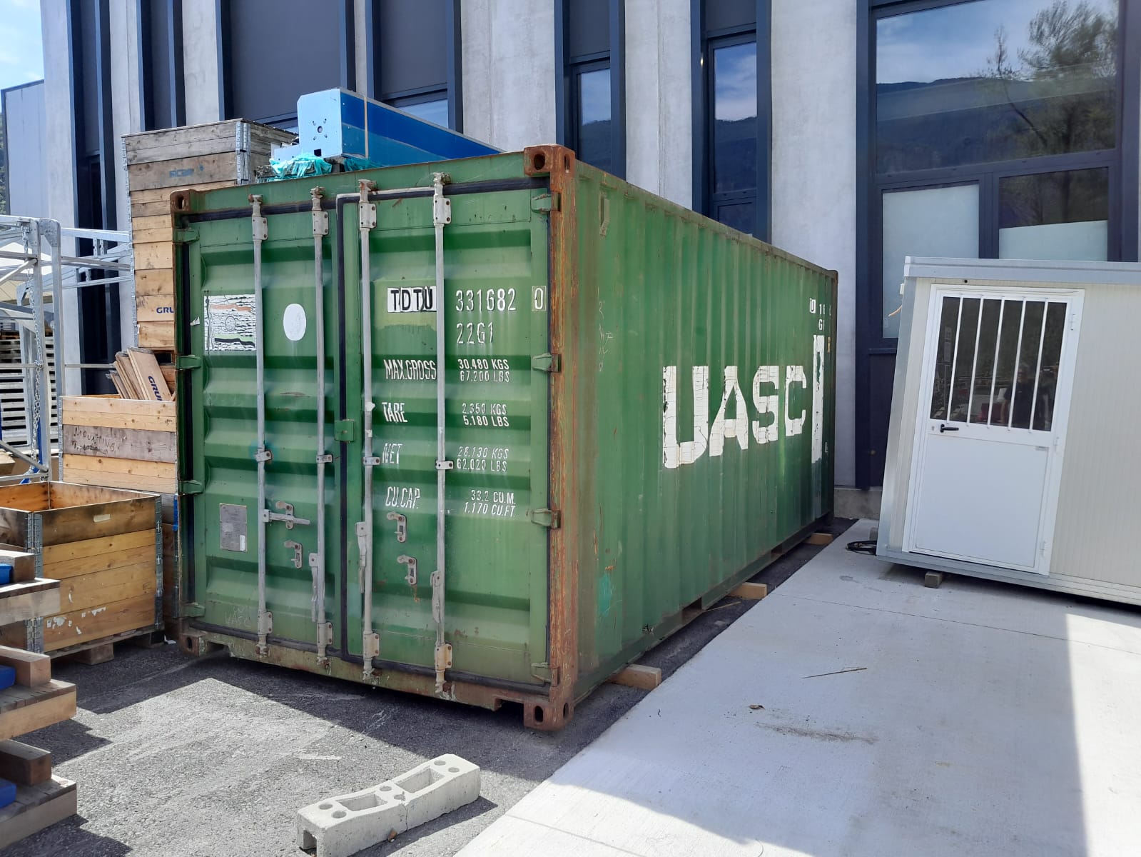 CONTAINER MARITTIMO 20 PIEDI USATO – IDEALE COME MAGAZZINO / DEPOSITO il Metalmeccanico Di M