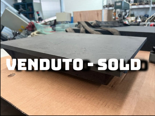 Piano di riscontro in ghisa 1200x1000x90 usato il Metalmeccanico Di M