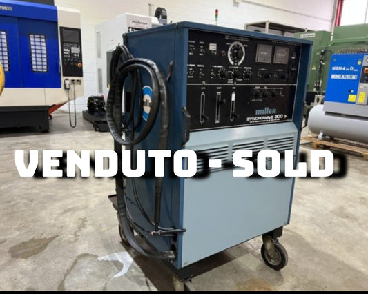 Saldatrice combinata ca cc MILLER Syncrowave 300 usata il Metalmeccanico Di M