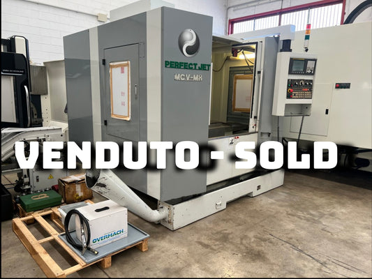 Centro di lavoro verticale PERFECT JET MCV-8 usato il Metalmeccanico Di M
