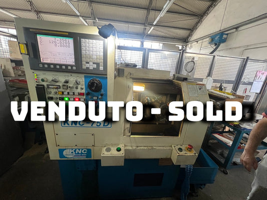 Tornio cnc 3 assi KITAMURA KNC 75D motorizzato usato