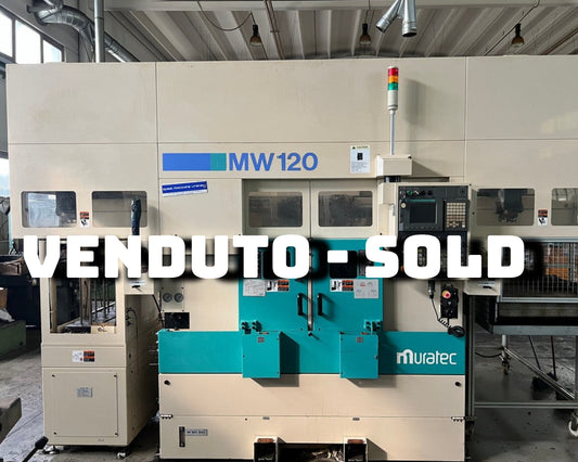 Tornio cnc bimandino frontale MURATEC MW 120G usato il Metalmeccanico Di M