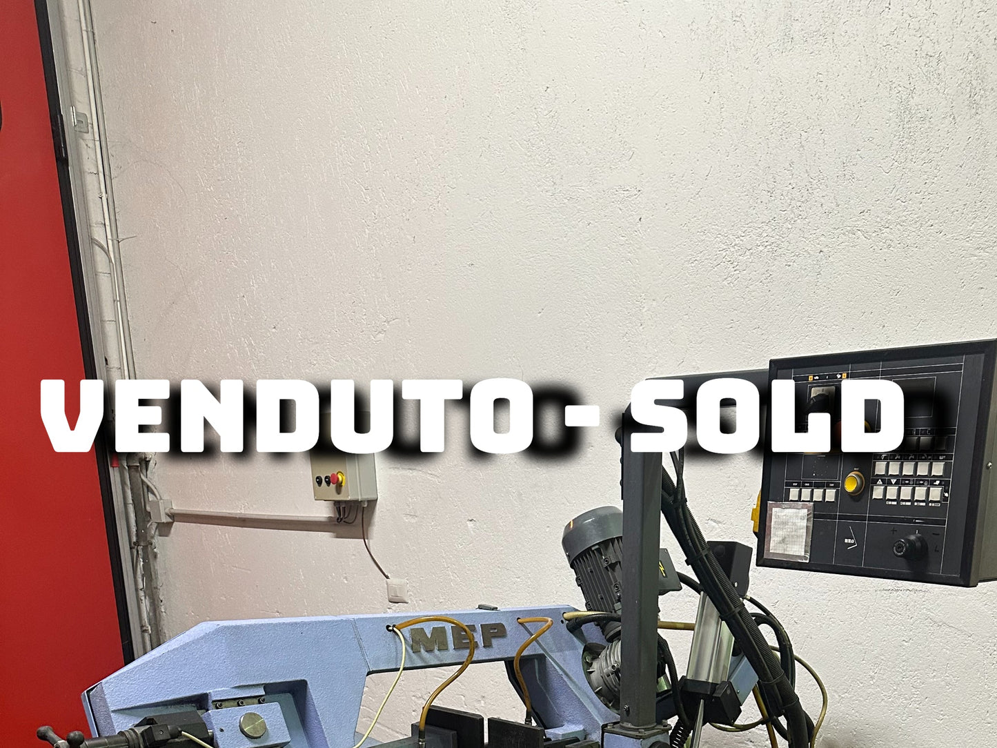 Segatrice a nastro MEP SHARK 281 SXl evo usata il Metalmeccanico Di M