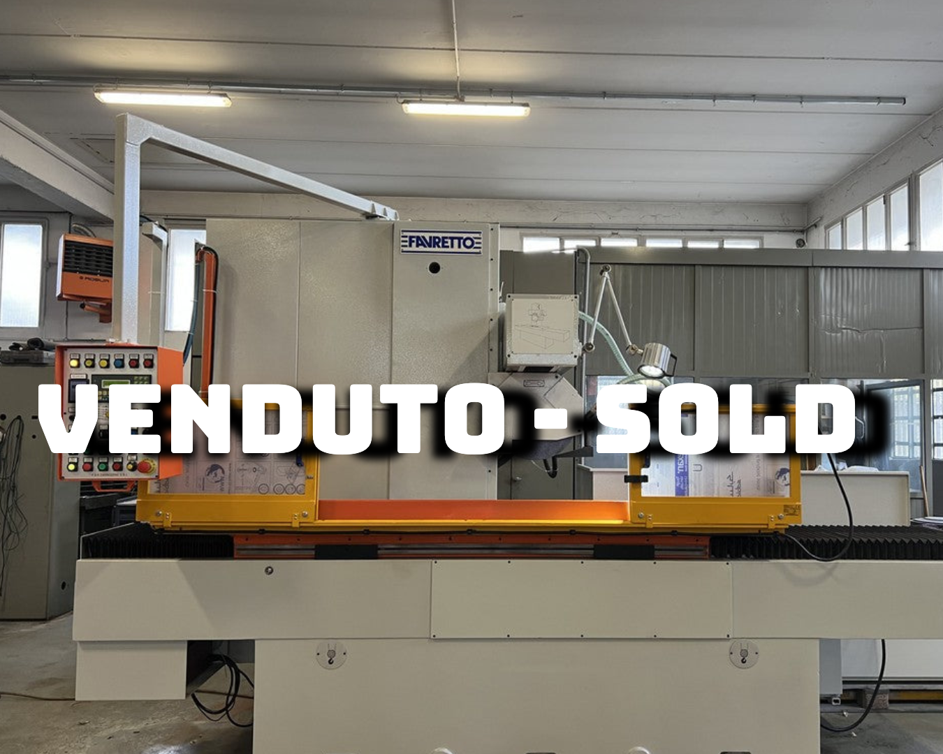 Rettifica tangenziale cn FAVRETTO MB 100 auto usata il Metalmeccanico Di M