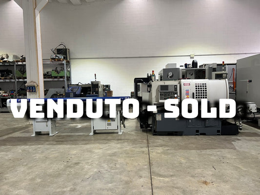 Tornio cnc a fantina mobile POLYGIM DIAMOND 42 CSL usato