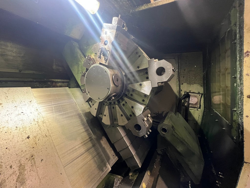 Tornio cnc 3 assi HARDINGE CONQUEST T51 motorizzato usato il Metalmeccanico Di M