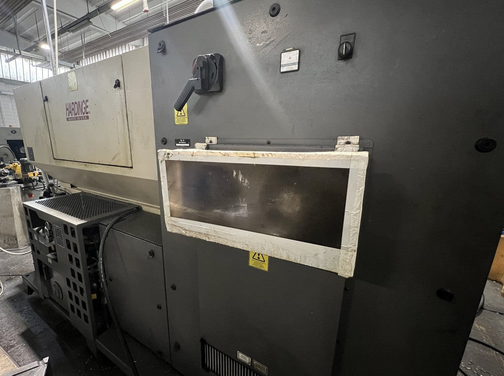 Tornio cnc 3 assi HARDINGE CONQUEST T51 motorizzato usato il Metalmeccanico Di M