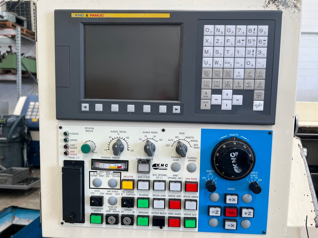Tornio cnc 3 assi KITAMURA KNC 75D motorizzato usato
