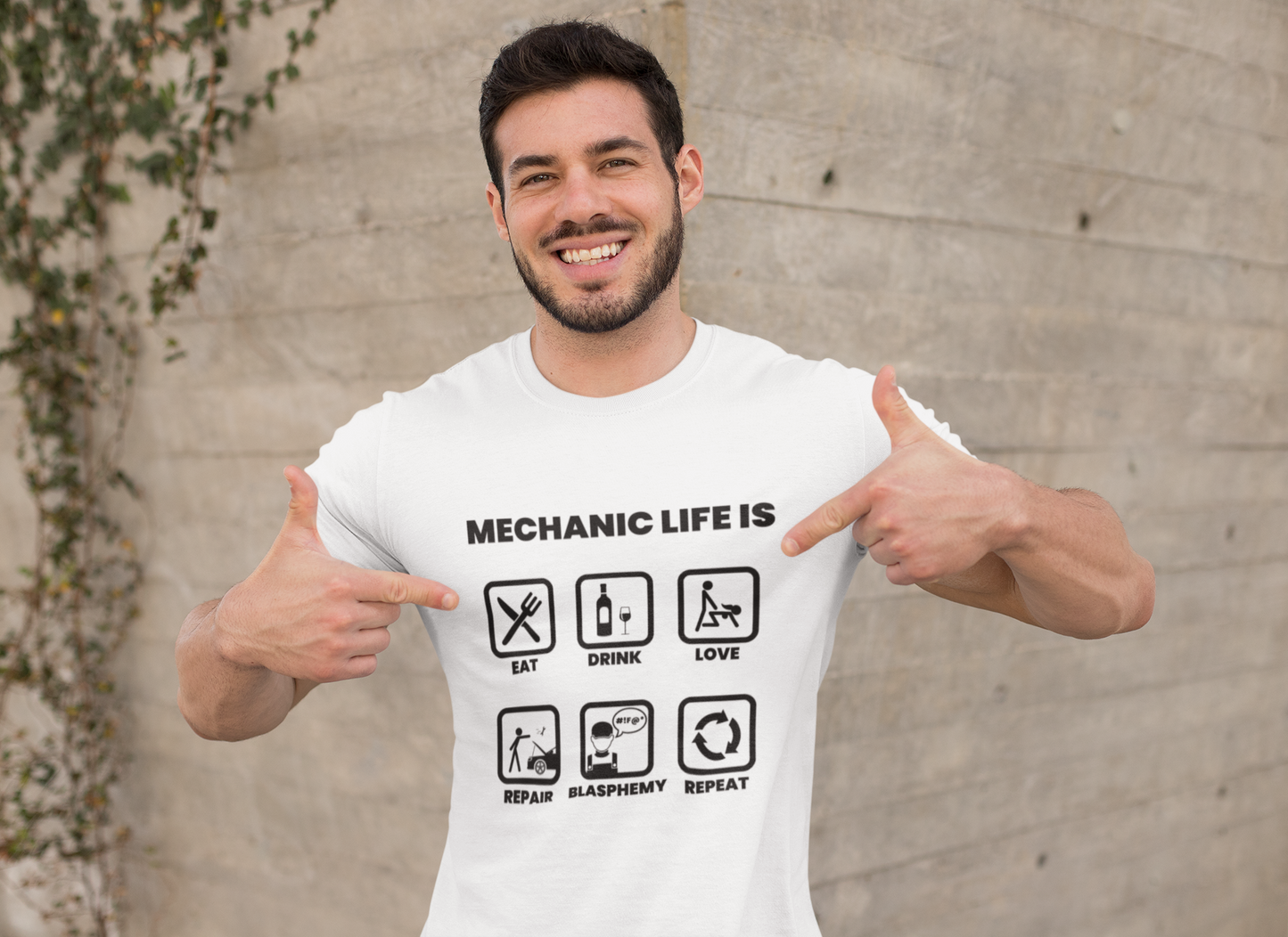 Maglietta "Vita da meccanico"