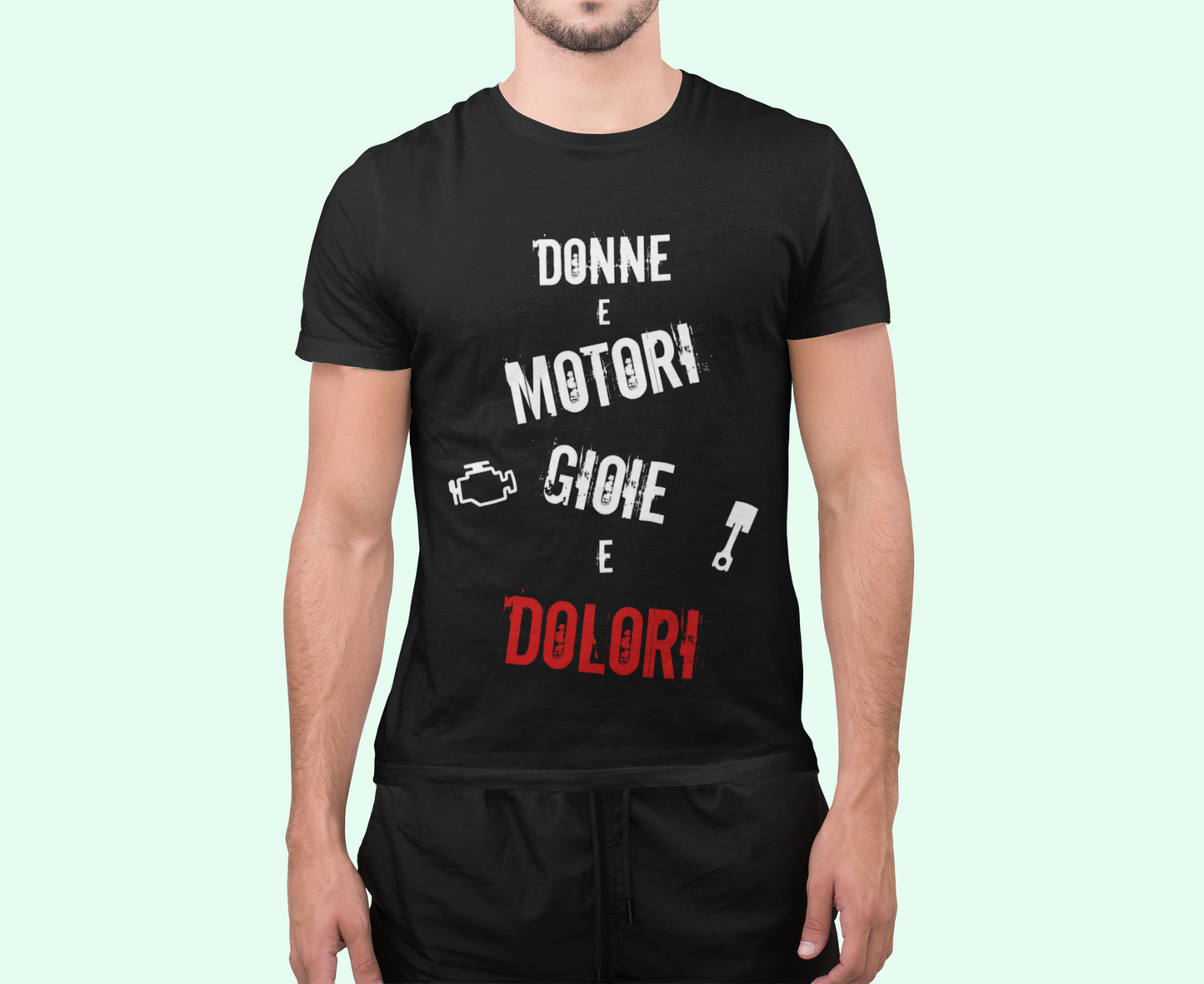 Maglietta "Donne e motori"